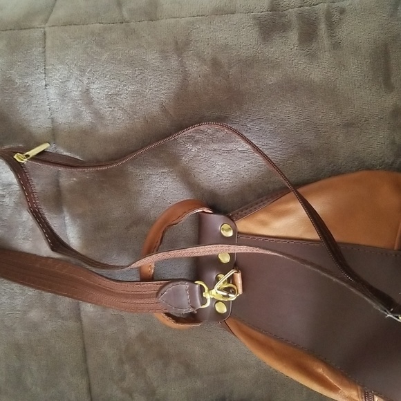 Mini Leather Backpack from Italy. Super Cute. Never Used. - Picture 5 of 8